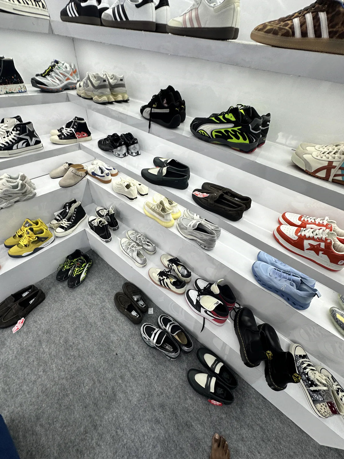 Brandadox in-store footwear collection
